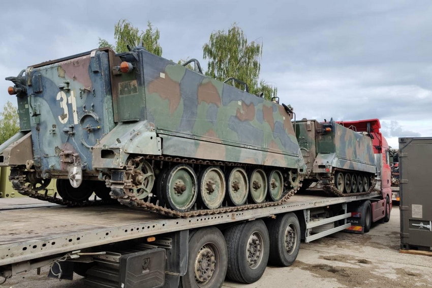Литва передала для ЗСУ нову партію броневиків М113