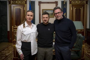 Знаменитий французький режисер зустрівся із Зеленським