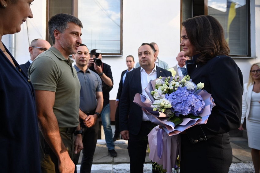 До України прибула президентка Угорщини