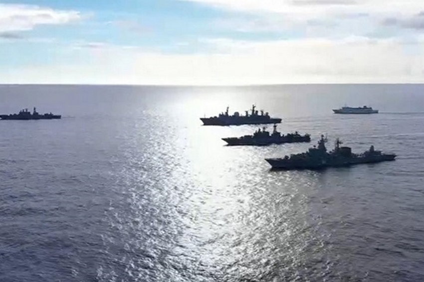 РФ зосередила у Чорному морі 9 кораблів, серед них ракетоносій - Гуменюк