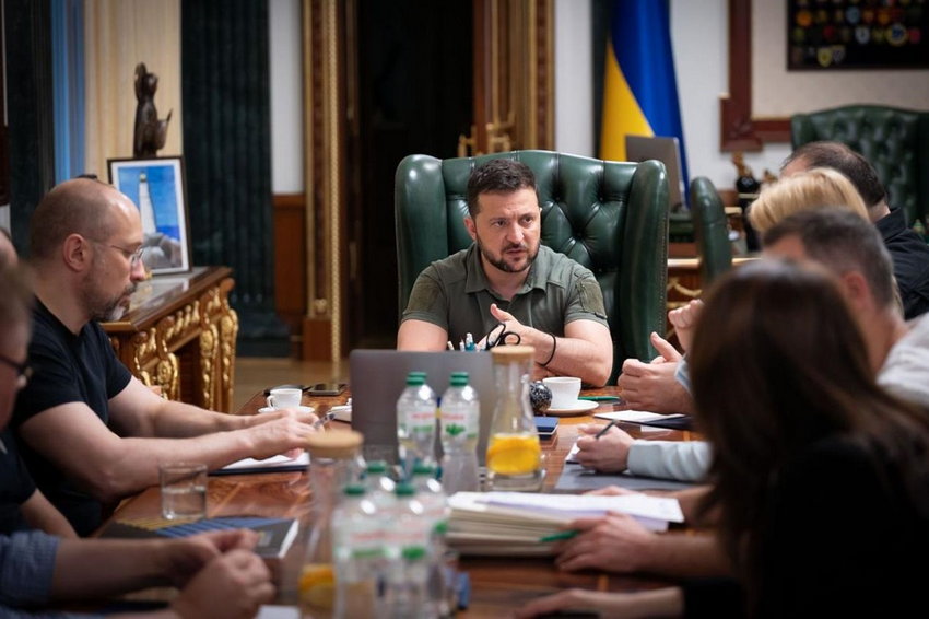 Зеленський провів нараду по агроекспорту