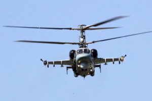 Російський вертоліт Ка-52 впав у Азовське море - соцмережі
