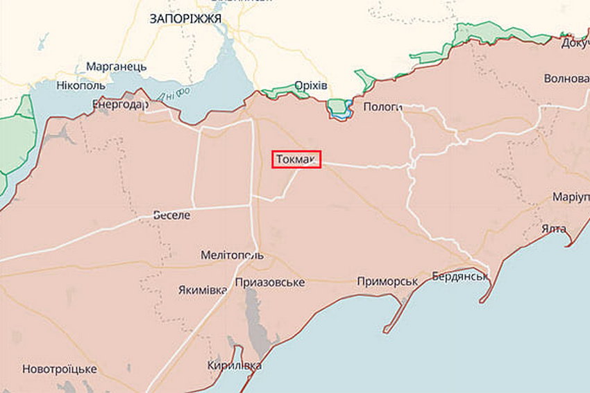 У Токмаку загарбникам 