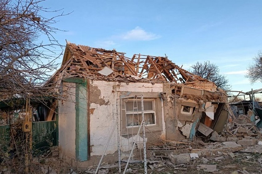Внаслідок обстрілу у Запорізькій області загинула жінка, є руйнування