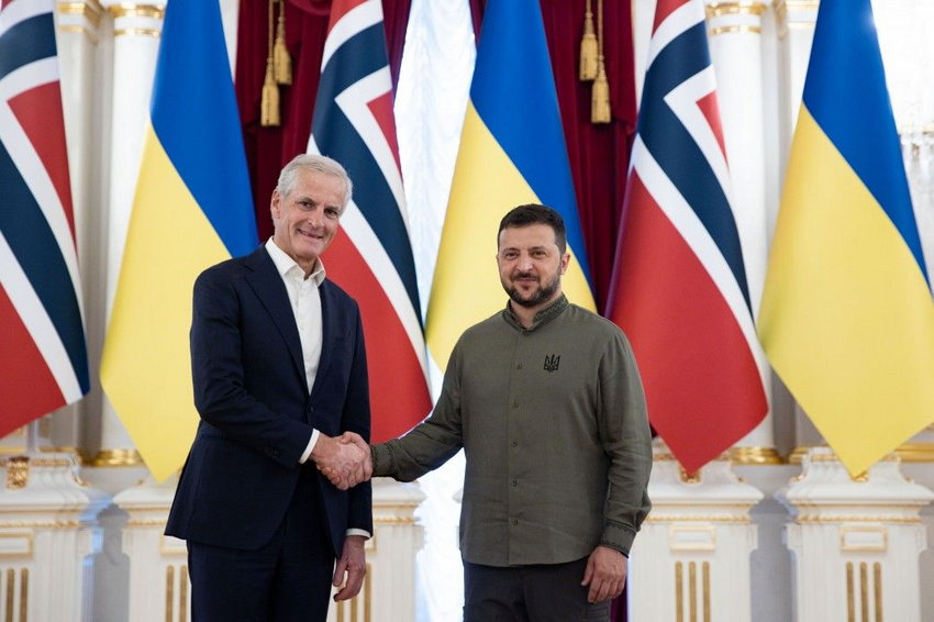 Норвегія надасть Україні додаткові $800 млн