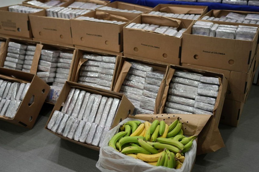 До німецьких супермаркетів завезли банани з кокаїном