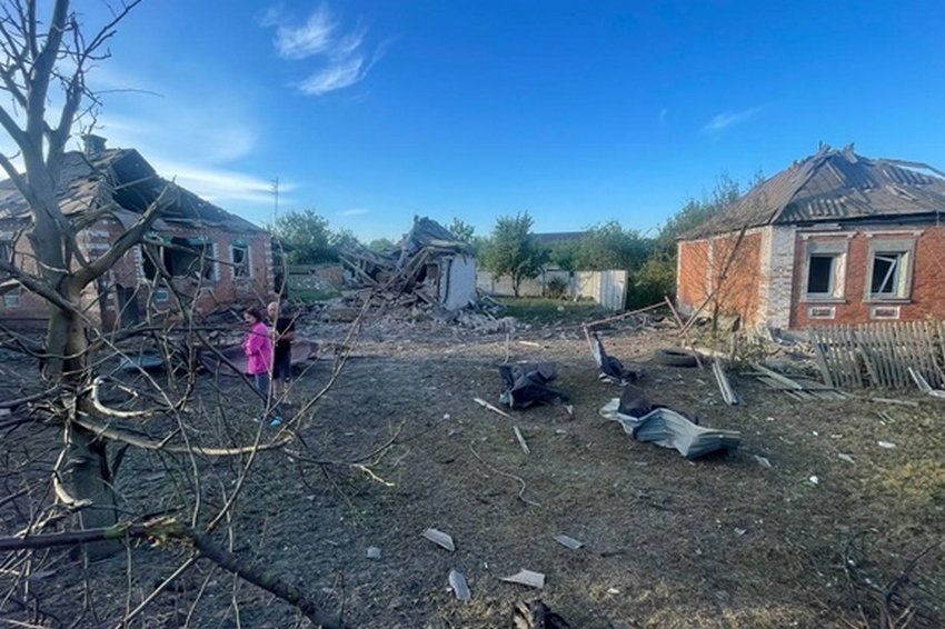 Росіяни скинули 12 авіабомб на Куп'янськ, є постраждалі