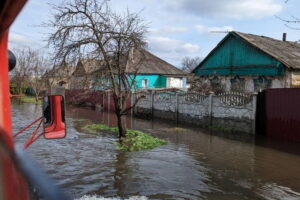 У Краматорську паводок: підтоплені три ділянки