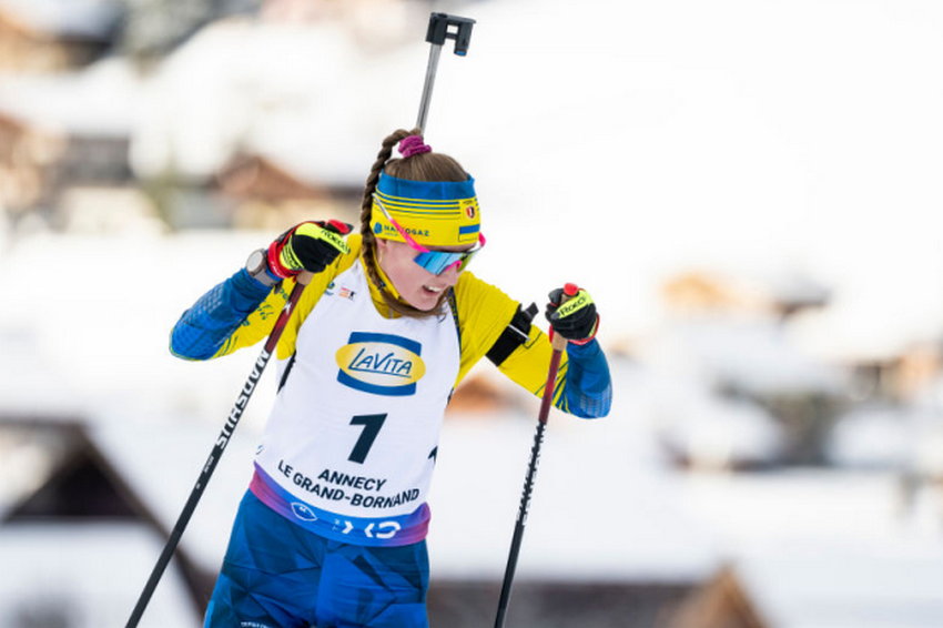 Меркушина фінішувала в топ-20 гонки переслідування на чемпіонаті Європи