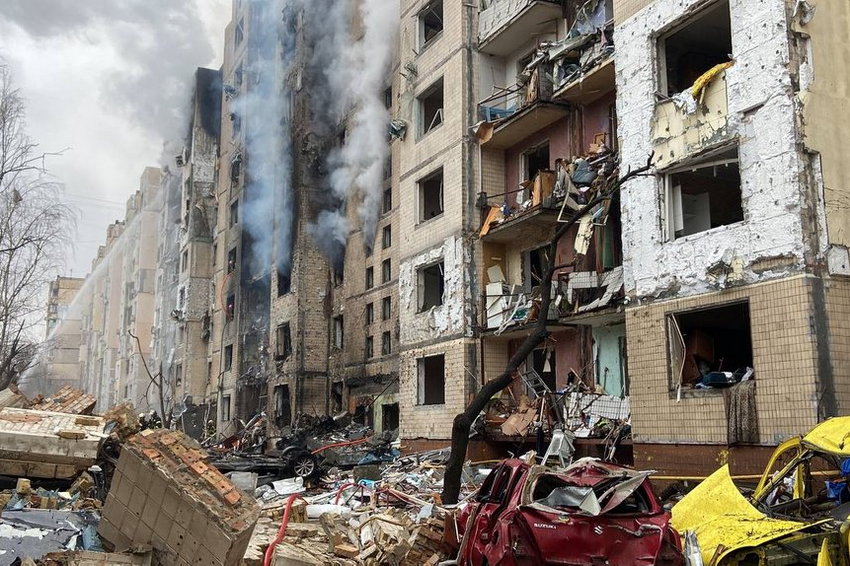 В ЄС зреагували на російський удар по Києву