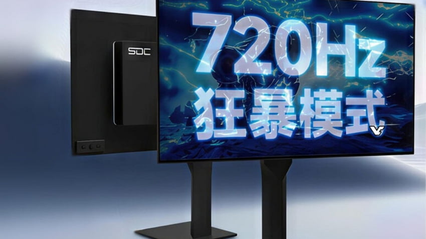 SDC представила перший у світі OLED-монітор з частотою 720 Гц