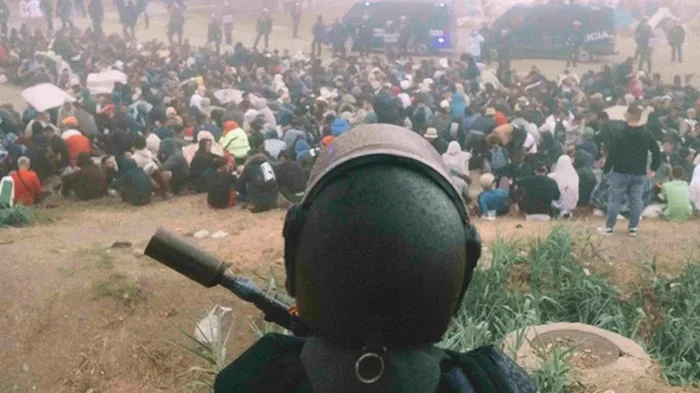 В испанской Сеуте ликвидировали лагерь мигрантов В испанской Сеуте ликвидировали лагерь мигрантов